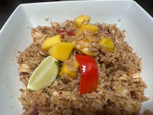 Mango Fried Rice.