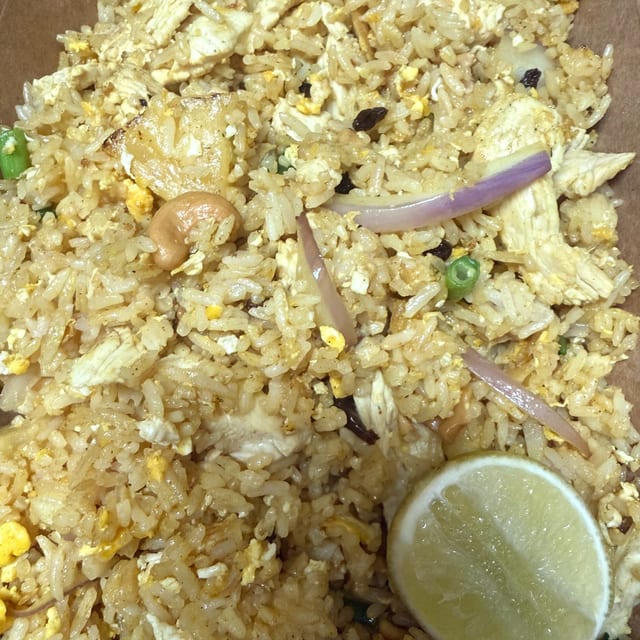Pineapple Fried Rice.