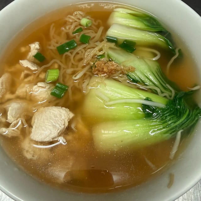 Chicken Noodles Soup.