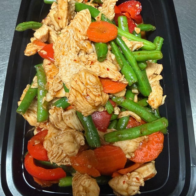Spicy String Beans.