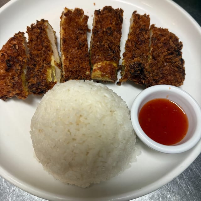 Deep-fried  Lemongrass Chicken.